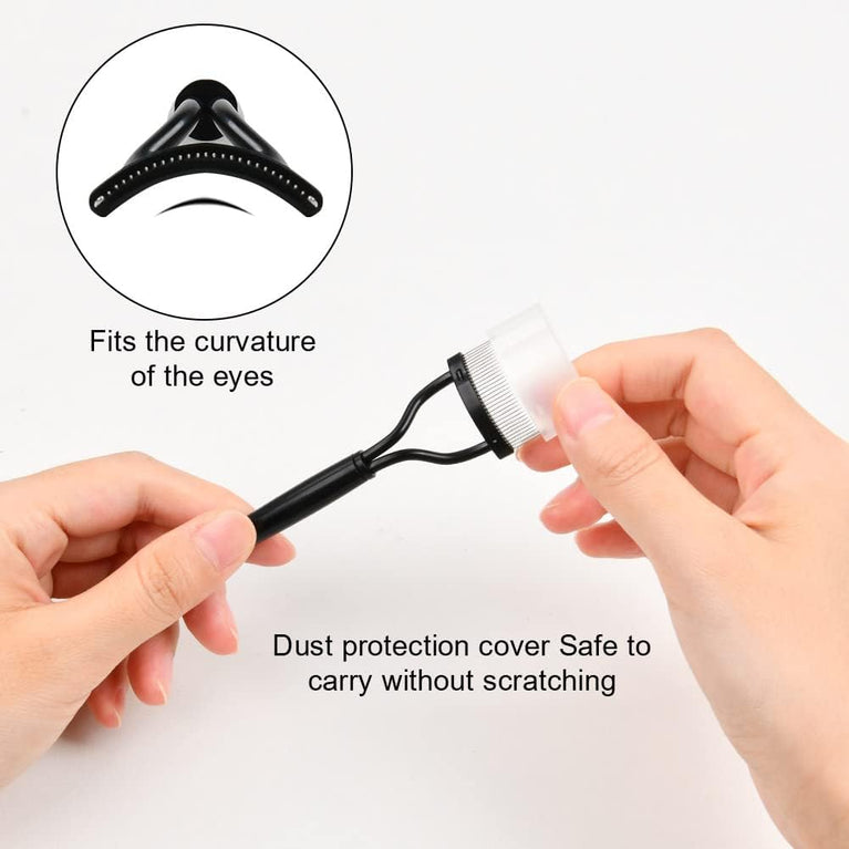 Elevate Your Makeup Routine with URAQT Eyelash Comb - Curved Design for Flawless Lashes and Brows