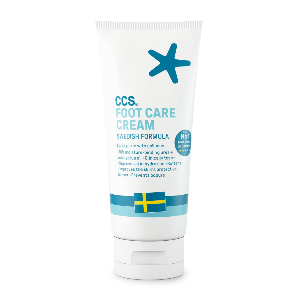 CCS Premium Diabetic-Safe Foot Care Cream - 175ml, Enriched with 10% Urea and Eucalyptus Oil