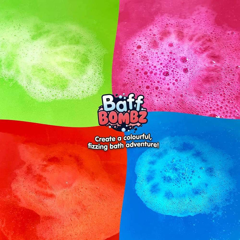 20 x Bath Bombs Mega Value Pack from Zimpli Kids, Create a Colourful, Fizzing Bath Time Adventure, Bath Fizzers Gift Set for Children, Birthday Presents for Boys & Girls, Organic, Moisturising, Vegan