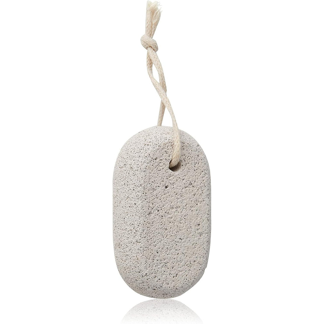 Manicare Natural Pumice Stone for Skin Exfoliation and Pedicure, Effective on Rough Skin, Corns, Calluses and Cracked Heels