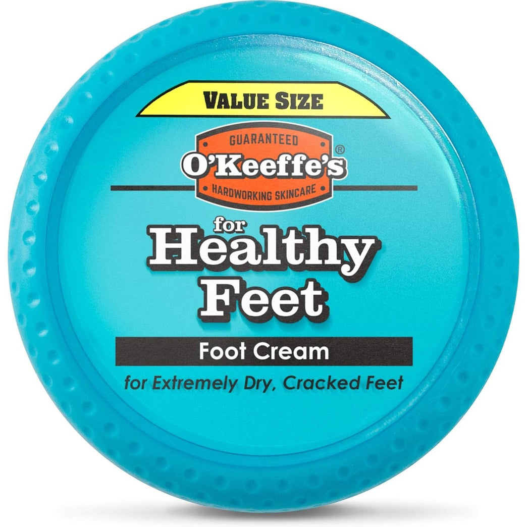 O'Keeffe's Intensive Hydration Foot Cream, 180g – Restorative Solution for Extremely Dry and Cracked Feet