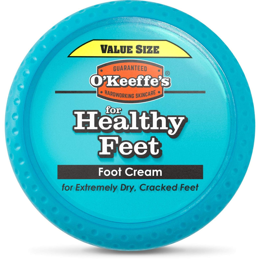 O'Keeffe's Intensive Hydration Foot Cream, 180g – Restorative Solution for Extremely Dry and Cracked Feet
