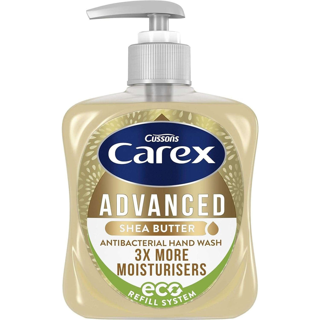 Carex Advanced Care Shea Butter Antibacterial Hand Wash, 6 x 250 ml