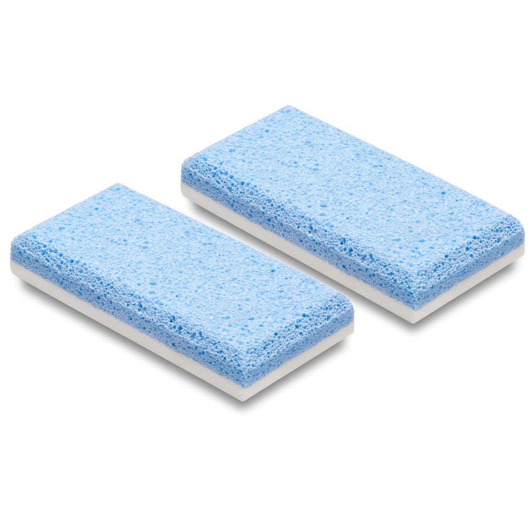 Spain-Made Dual-Sided Pumice Stone (2-Pack) - For Effective Exfoliation and Skin Softening
