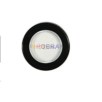 AQUAPURITY PHOERA 12-Shade Waterproof Matte Eyeshadow Palette - Long Lasting, Highly Pigmented Cosmetic in 201 White