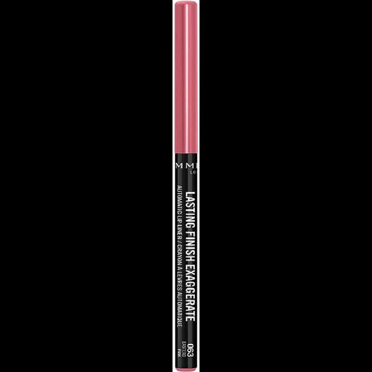 Rimmel London Eastend Pink Lip Liners with Long-Lasting Finish, Vitamin-Enriched, 4g