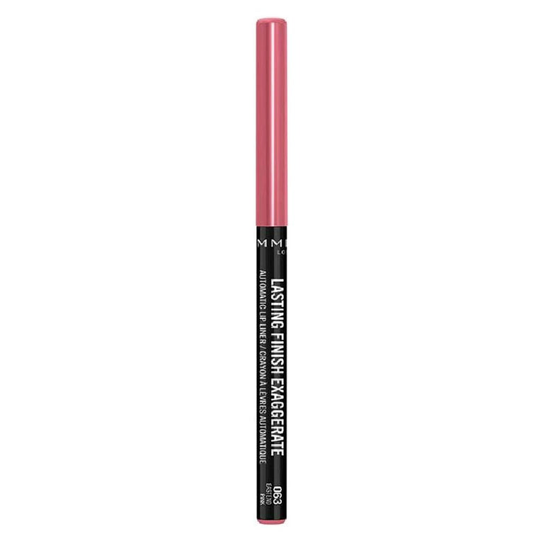 Rimmel London Eastend Pink Lip Liners with Long-Lasting Finish, Vitamin-Enriched, 4g