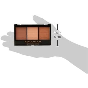 Makeup Revolution's Triple Powder Contouring Palette - Ethically Conscious Vegan-Friendly