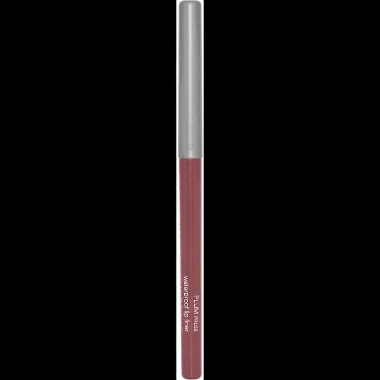 Palladio Twist-Up Retractable Lip Liner in Plum - Waterproof, Vitamin-Infused, Smudge-Proof with Creamy Pigment & All-Day Wear, No Sharpening Needed