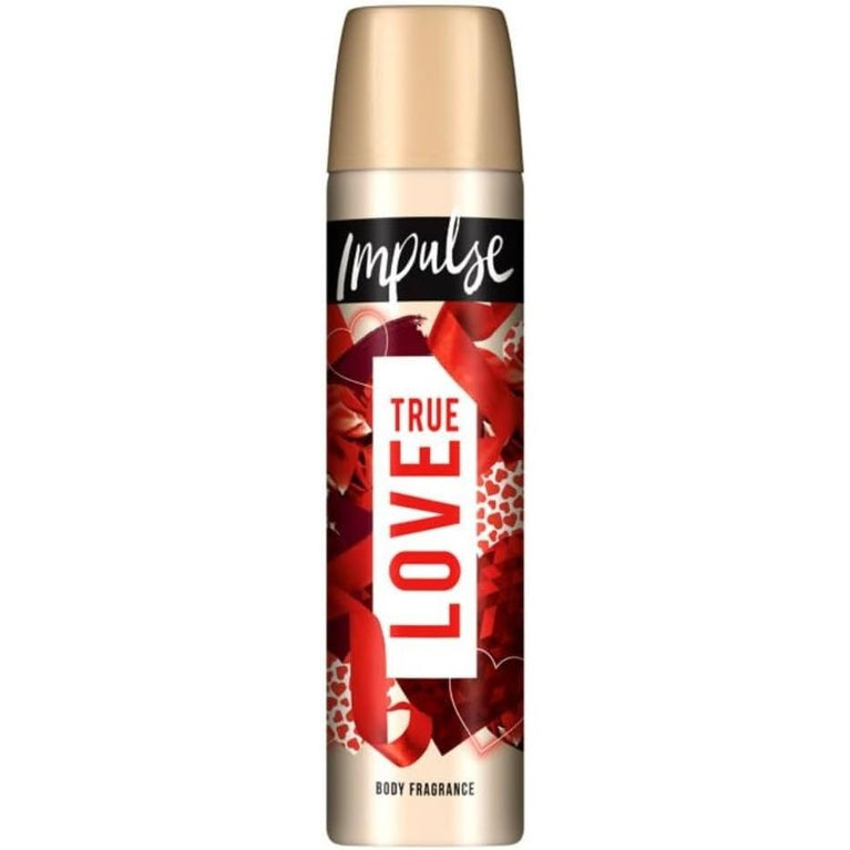 Impulse Variety Bundle - 3 Pack Body Fragrance Spray - Into Glamour, True Love, Be Surprised