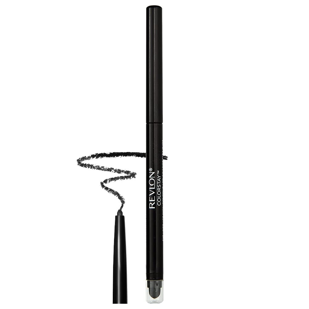 Black Colorstay Eyeliner Crayon #201 - Waterproof and Long-Lasting 0.28g