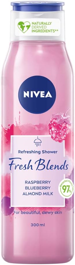 NIVEA Fresh Blends Raspberry Shower Gel (300ml)