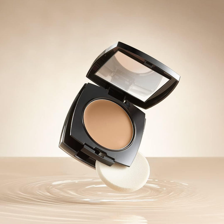 Avon True Blue IQ 3-in-1 Flawless Cream To Powder Compact in Warm Ivory - Conceal, Even, Set