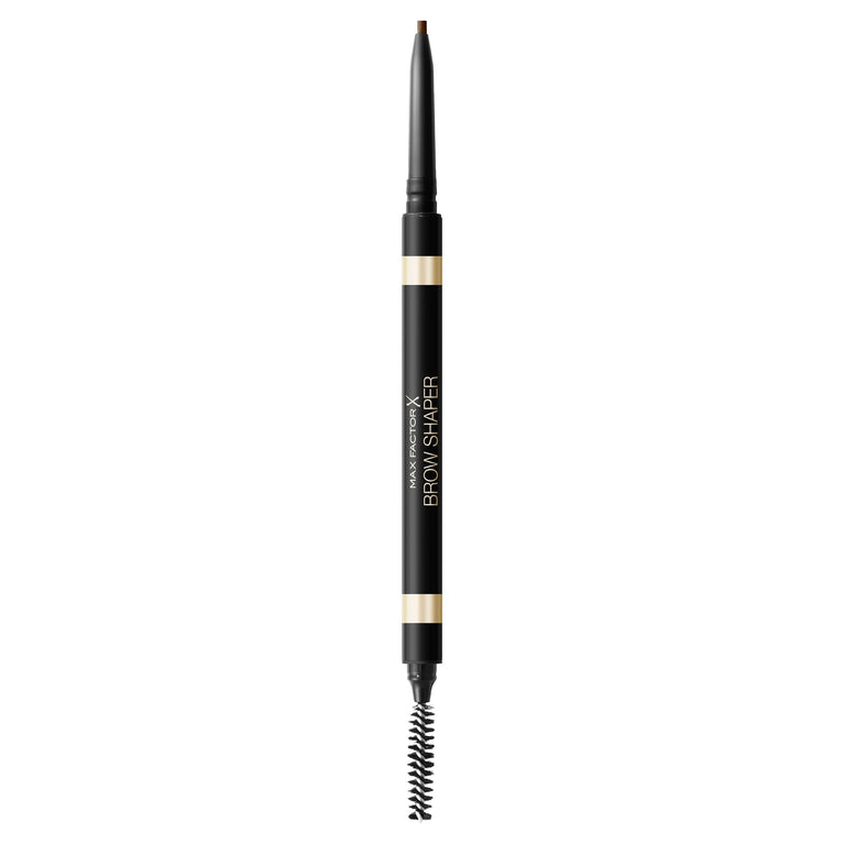 Max Factor Precision Brow Sculpting Pencil in Deep Brown - For Bold and Lifted Brows, 1g