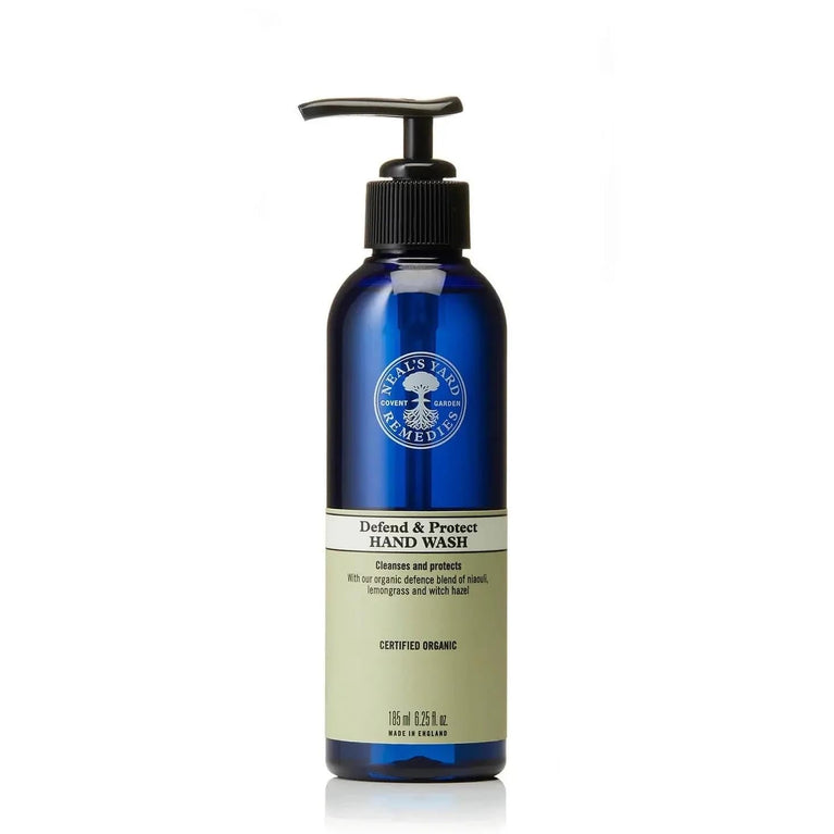 Defend And Protect Organic Hand Wash | Neal's Yard Remedies | Vegan | Certified Organic | 185ml