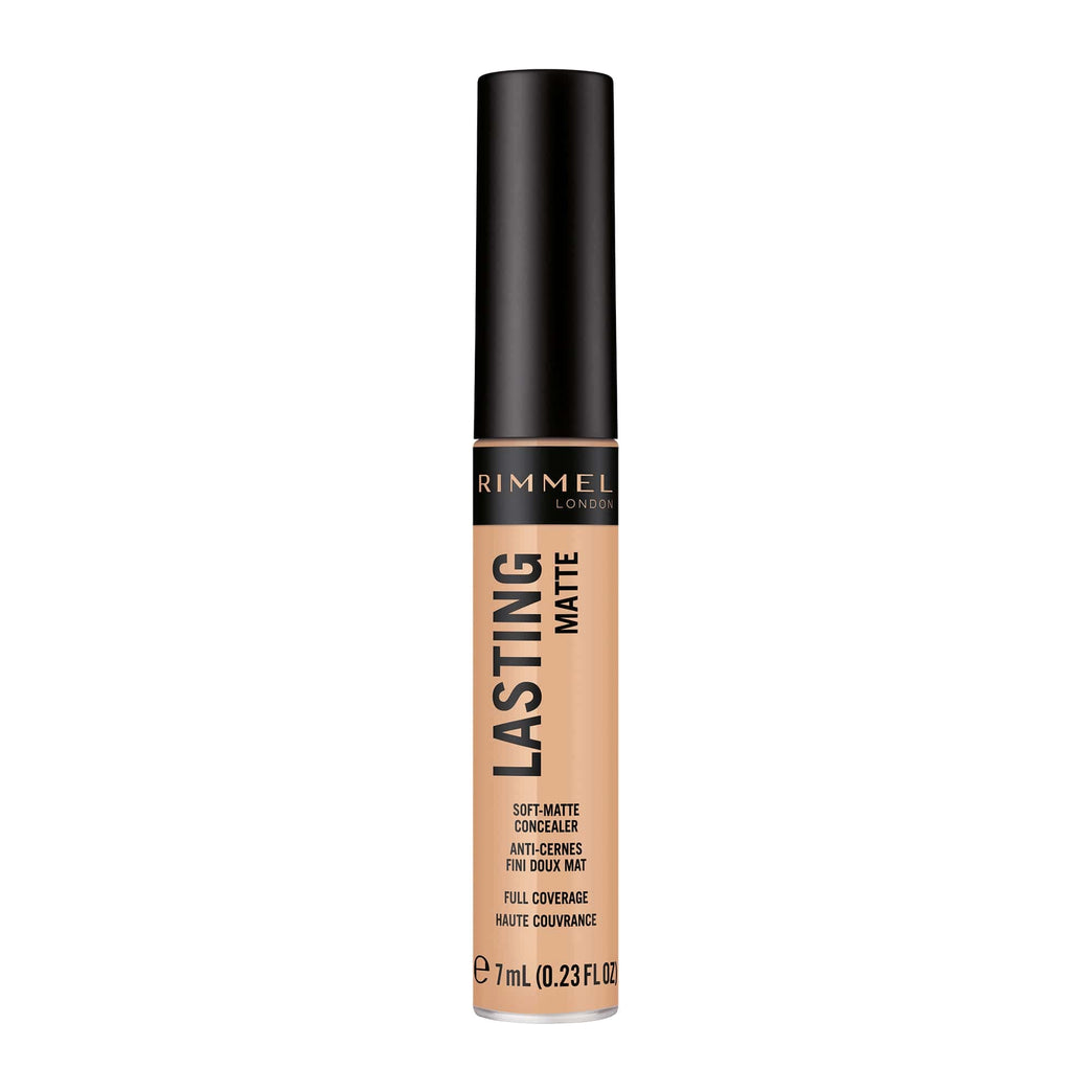 Rimmel Classic Beige Matte Concealer - Velvet Finish, 7ml, Oil Control and Ultimate Comfort