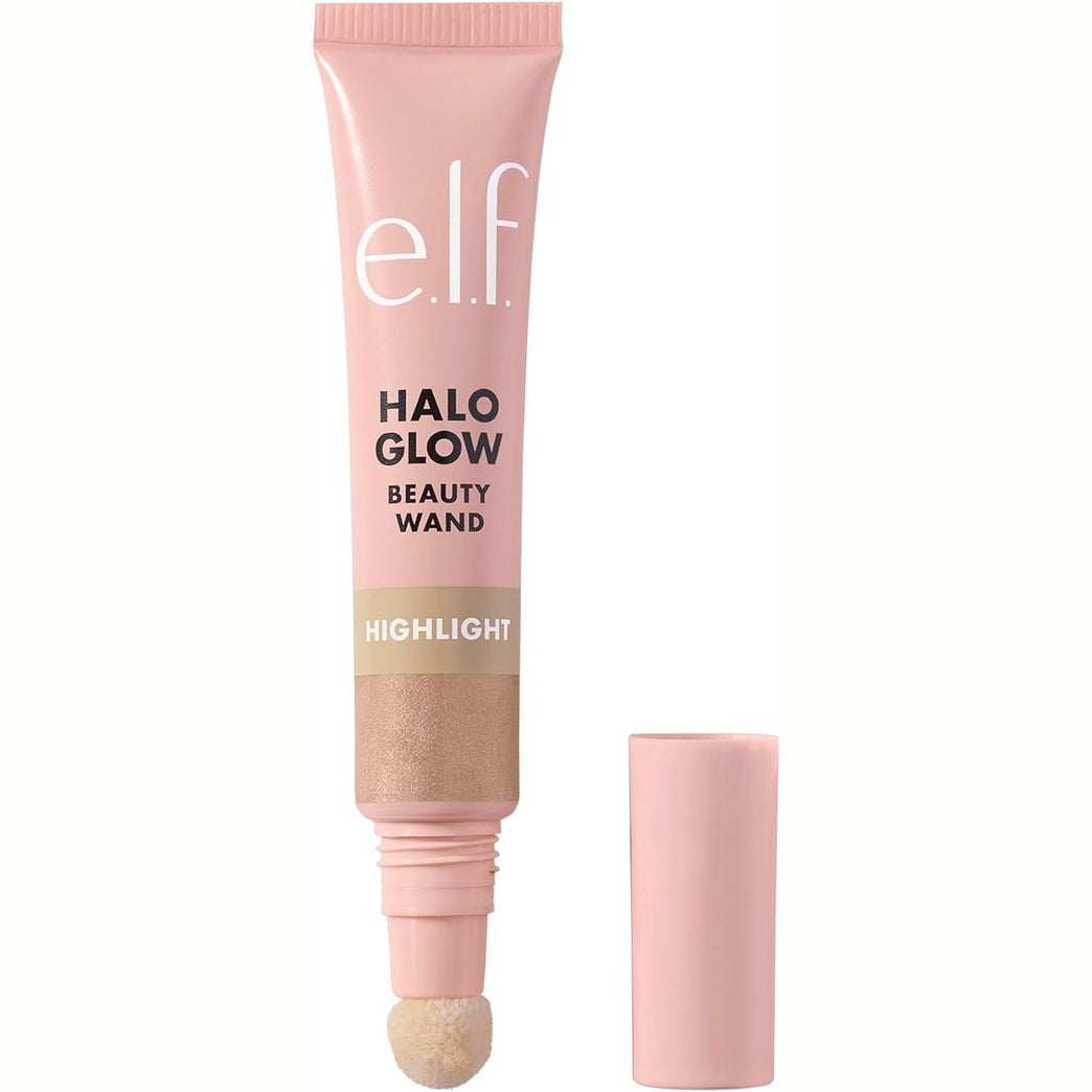 e.l.f. Luminous Glow Liquid Highlighter Wand with Squalane Boost, Customizable Radiance for a Natural Finish