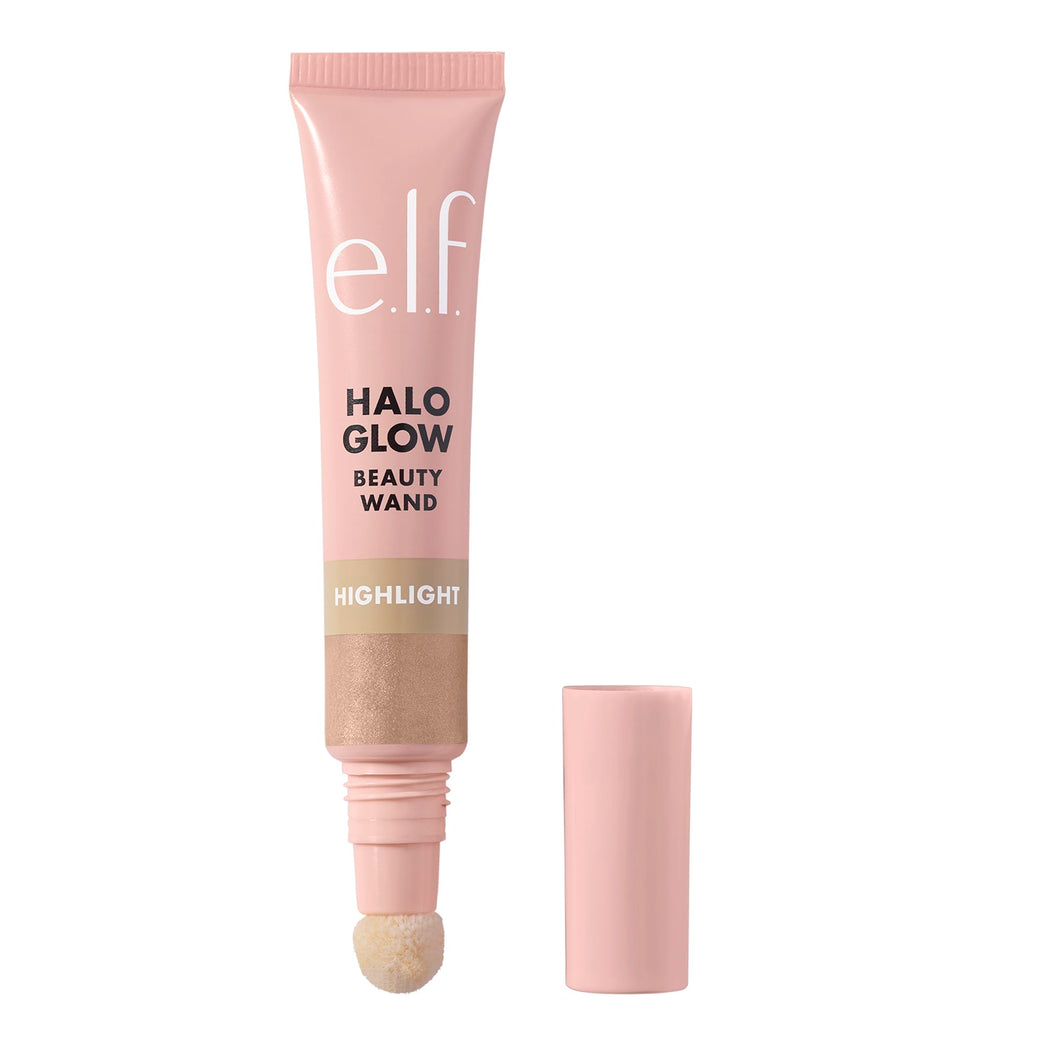 e.l.f. Luminous Glow Liquid Highlighter Wand with Squalane Boost, Customizable Radiance for a Natural Finish
