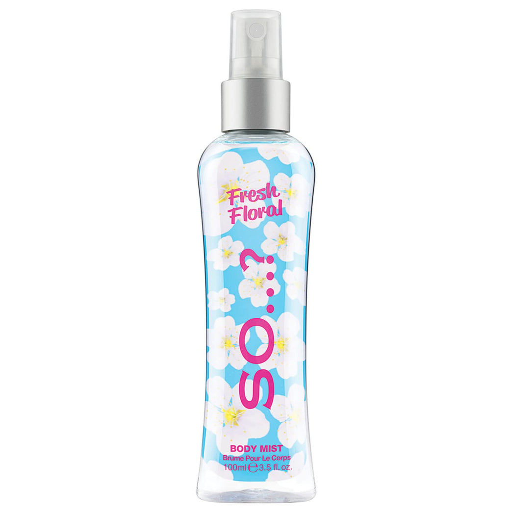 Fresh Floral Body Mist Spray - So...? Womens 100ml