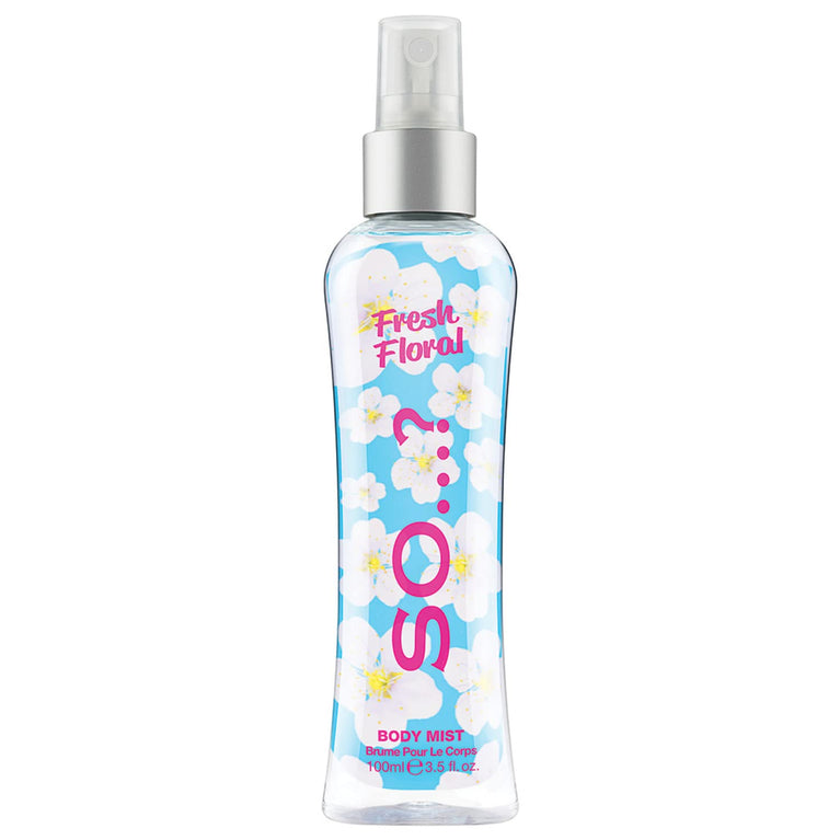 Fresh Floral Body Mist Spray - So...? Womens 100ml