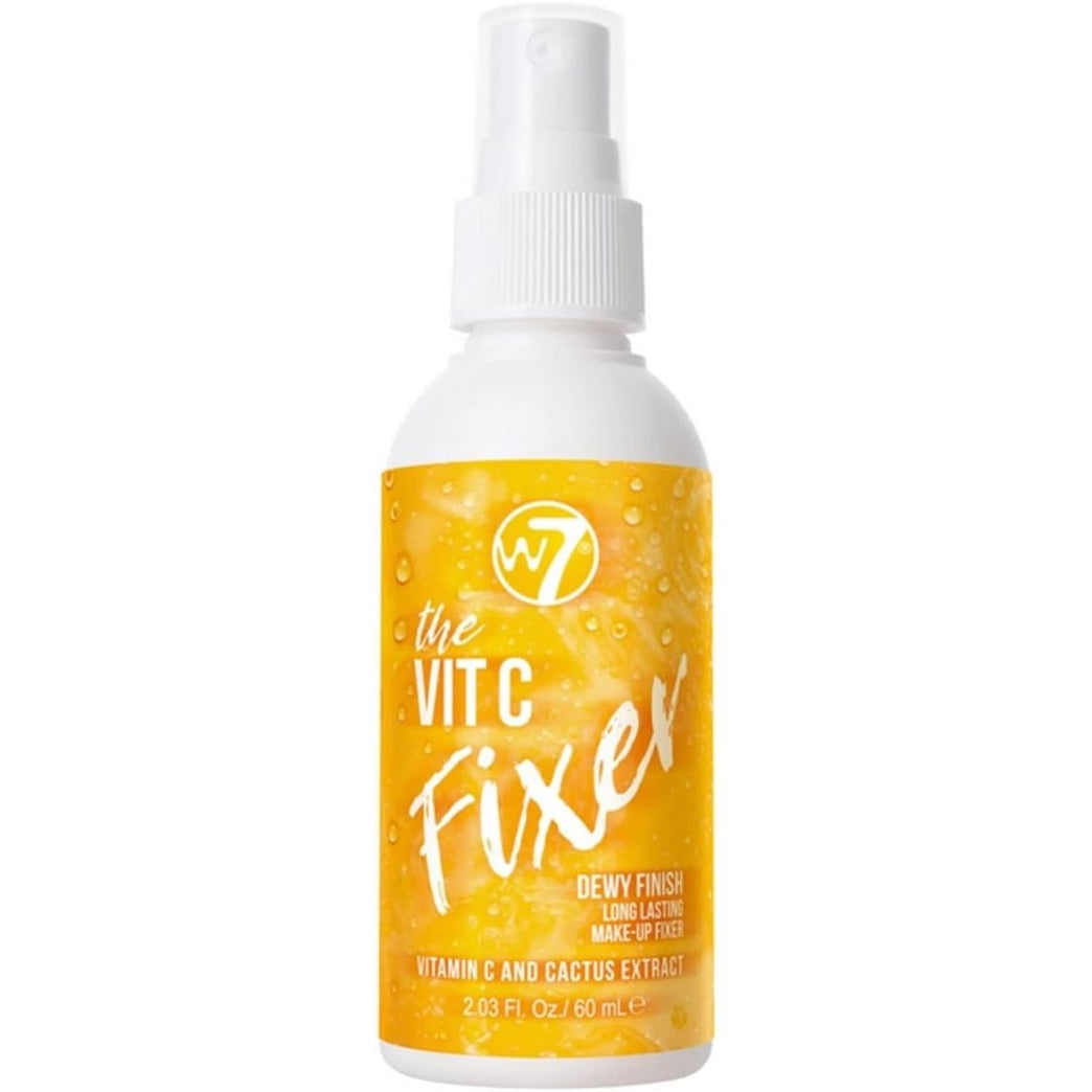 W7 Natural Finish Makeup Sealer - Long-Lasting, Vegan, Cruelty-Free with Vitamin C and Cactus Extract