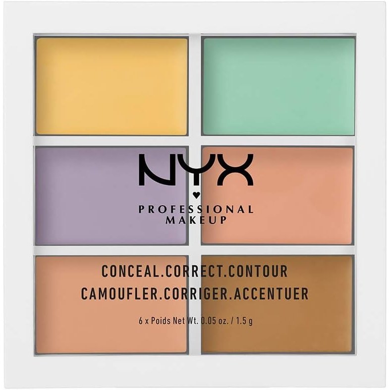 NYX Professional Six-Shade Colour Correction Palette - Your Secret to Perfect Skin