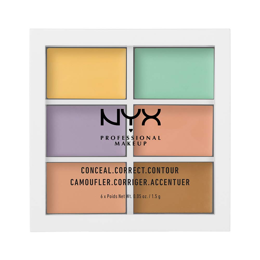 NYX Professional Six-Shade Colour Correction Palette - Your Secret to Perfect Skin