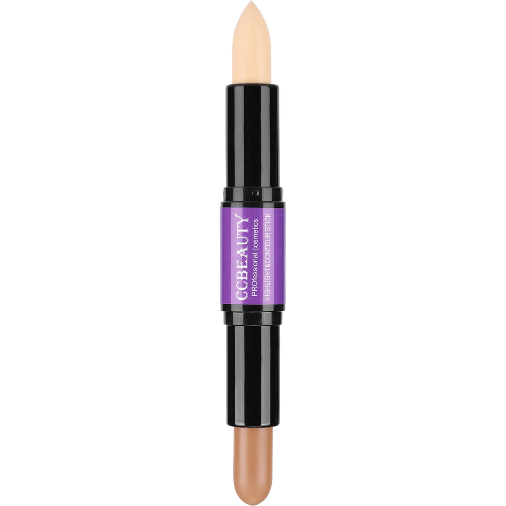 CCbeauty Dual-Action Contour and Highlight Makeup Stick with Vitamin E Enrichment