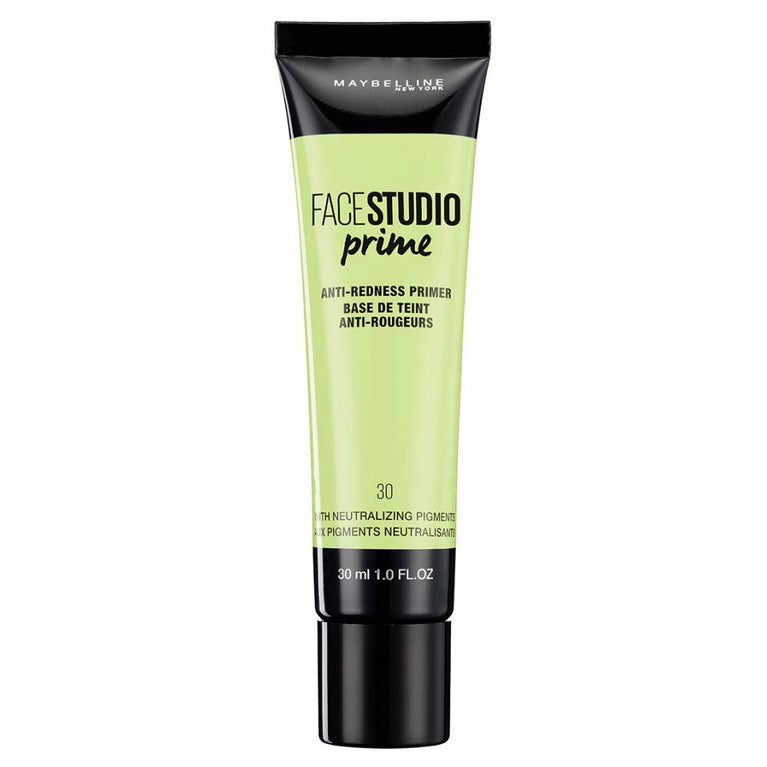 Maybelline Flawless Anti-Redness Primer in Green #30 – Baby Skin Finish