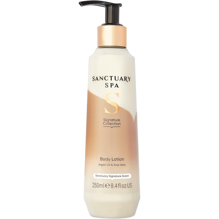 Sanctuary Spa Hydrating Body Lotion, Vegan & Cruelty-Free Moisturizer for Dry Skin, 250ml