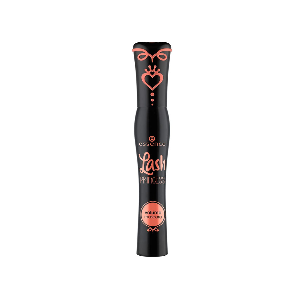 Essence Vegan Lash Princess Mascara – Stunning Volume and Length, Paraben-Free, Perfume-Free, Oil-Free in Deep Black (12 ml)