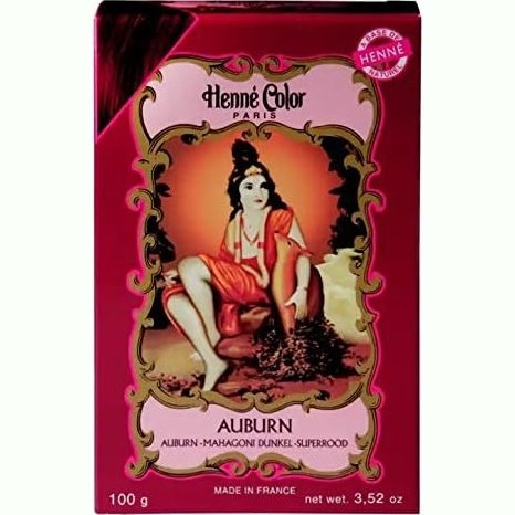 Henne Color Henna Powder 100g (Pack of 3) (Auburn)