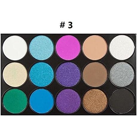 LyDia® Ultimate Spectrum Eyeshadow Palette with 15 Exquisite Shades for Versatile Looks (#3)