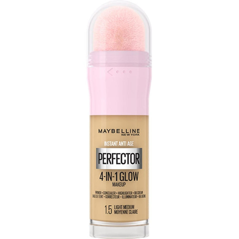 Maybelline 4-in-1 Glow Makeup Perfector with Anti-Aging Properties in Light Medium Shade