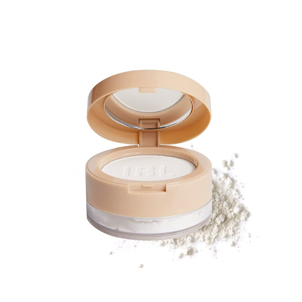 Makeup Revolution IRL 2-in-1 Airbrush Finish Powder – Translucent, Universal Shade, Vegan and Cruelty-Free, 6g