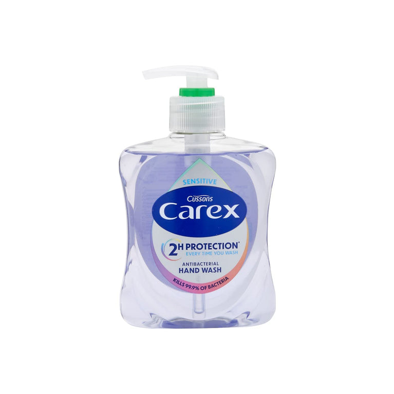 Carex Dermacare Sensitive Antibacterial Hand Wash, Gentle and Moisturizing, Pack of 6 x 250ml