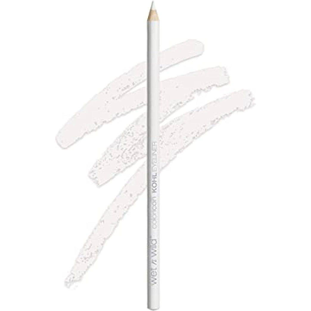 Wet 'n' Wild Color Icon Kohl Liner, Creamy Eye-Makeup Pencil with Hyper-Pigmented Intensity, Easy-to-Apply, Dermatologically Tested, In Shade - You're Always White!