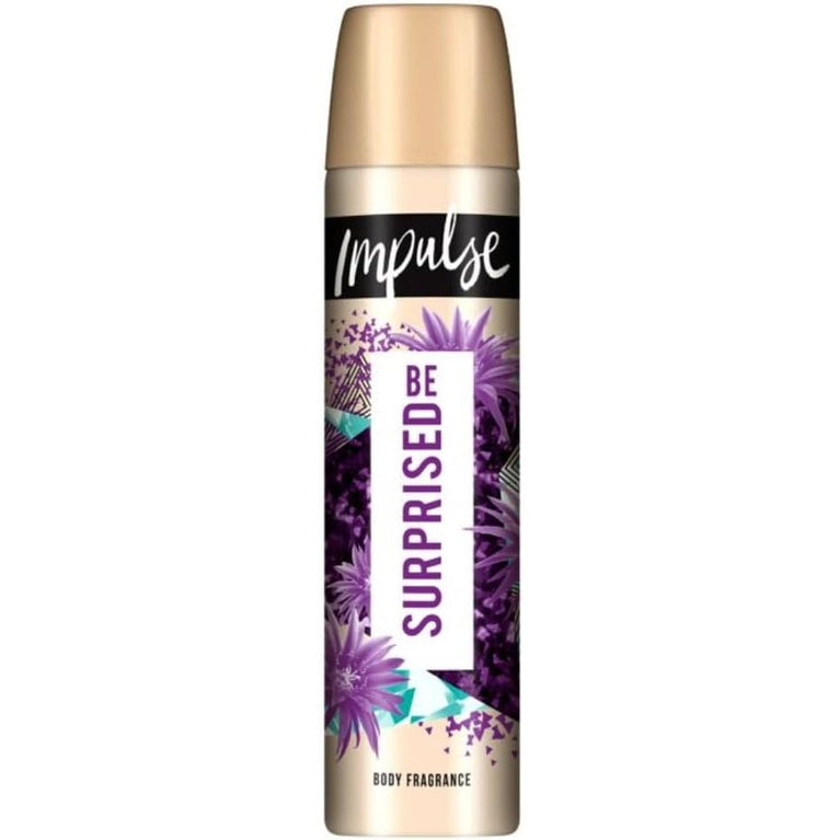 Impulse Variety Bundle - 3 Pack Body Fragrance Spray - Into Glamour, True Love, Be Surprised