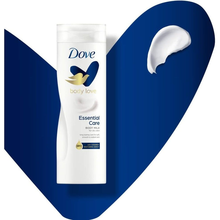 Dove Essential Nourishment Body Lotion, 250 ml - Luxurious Skin Hydration