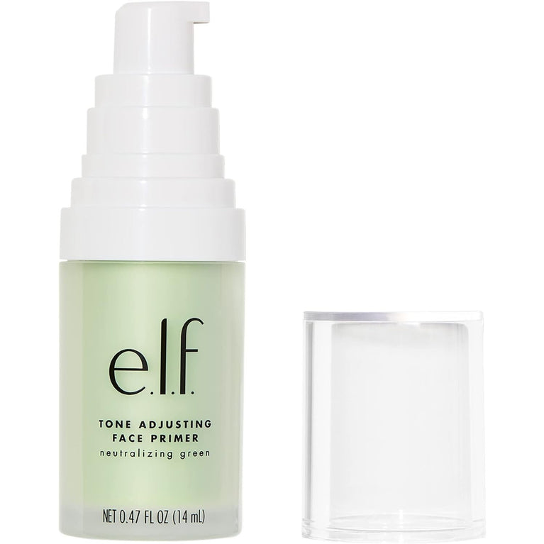 e.l.f. All-Day Makeup Grip Primer for Neutralizing Redness and Uneven Skin Tones, Vegan & Cruelty-Free