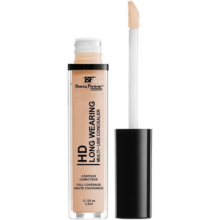 Beauty Forever HD Long Lasting Concealer with Emollient Rich Formula, 3.5ml - No Smudge, Multi-use, Creamy & Blendable in 03 LIGHT Shade