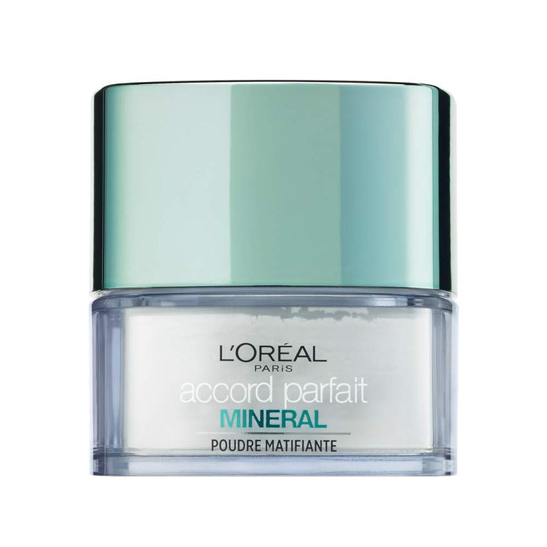 L'Oreal Paris True Match Minerals Shine-Control Powder - Mattifying & Skin-Boosting Formula