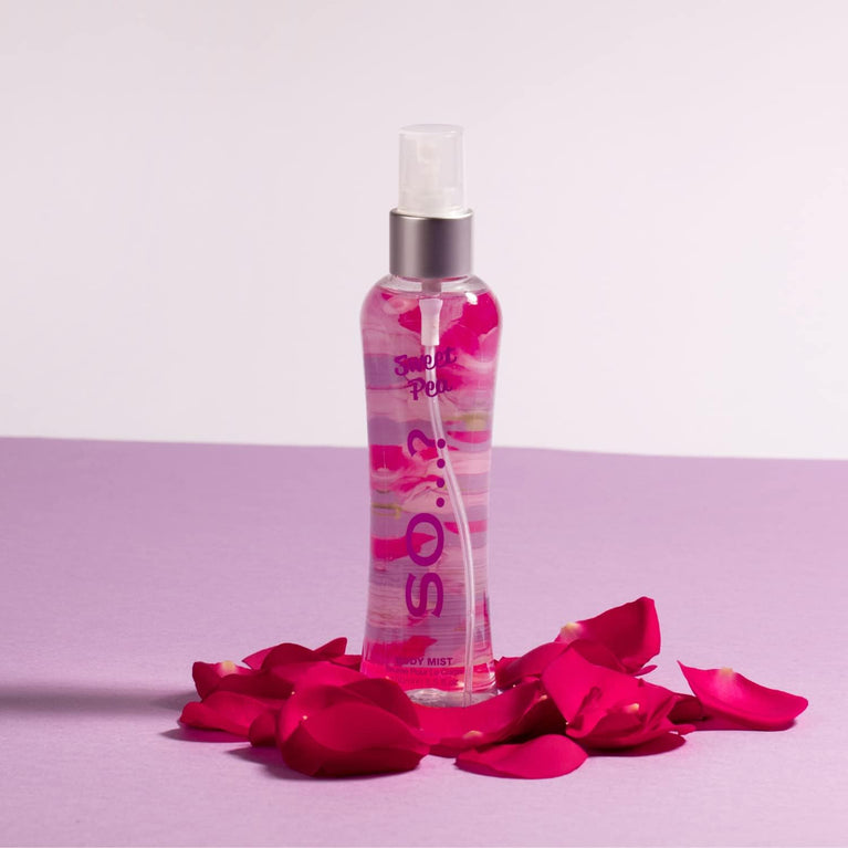 Sweet Pea Body Mist Bundle - 3 Pack of 100ml Fragrance Spray