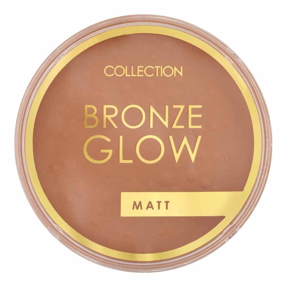 Collection Cosmetics Bronze Glow Matte Terracotta Bronzer - Deeply Pigmented, Matte Finish, 15g