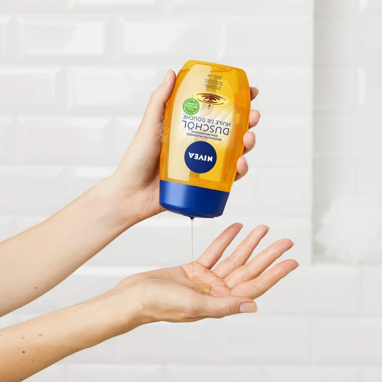 Nivea Natural Shower Oil: Hydrating and Sustainable 200 ml