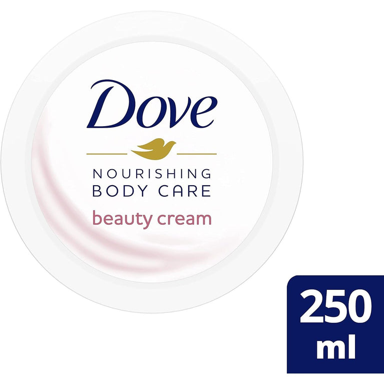 Dove Nourishing Beauty Cream for 24-Hour Moisturization | 250ml Pack of 1