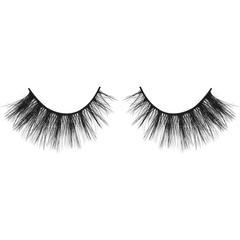 Onlyall Premium Synthetic Wispy False Eyelashes, Double-Stacked Flare & Natural Mink Style, Soft & Lightweight with Durable Reusability - A04 16MM