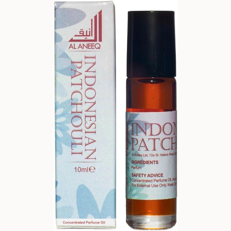Indonesian Patchouli Long Lasting Perfume Oil - 10ml with Roll-On Applicator