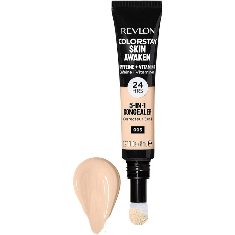 Revlon 24HR Radiance Boosting 5-in-1 Concealer with Caffeine & Vitamin C (30g)