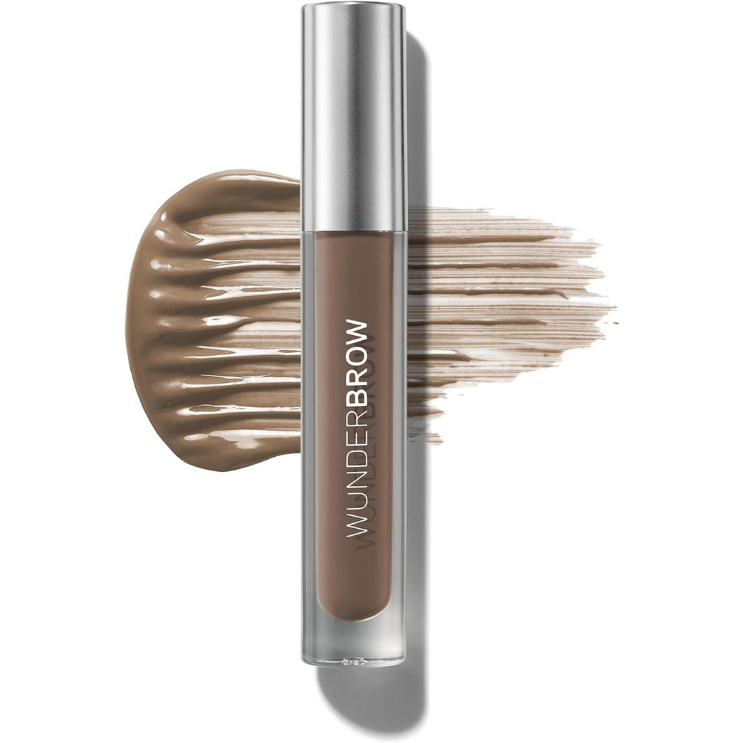 WUNDERBROW Long-Lasting Eyebrow Gel in Brunette, Vegan, Cruelty-Free and Waterproof Formula